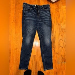 American Eagle High Rise Next Level Stretch Jeggings size 16